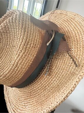 Lack of Color Tan Woven Straw CowBoy Hat